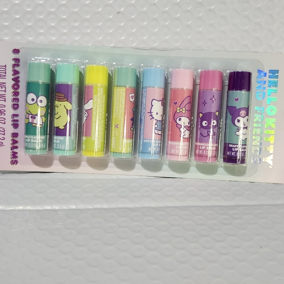Hello Kitty and Friends Flavored Lip Balms - 8 Count - Picture 2 of 6